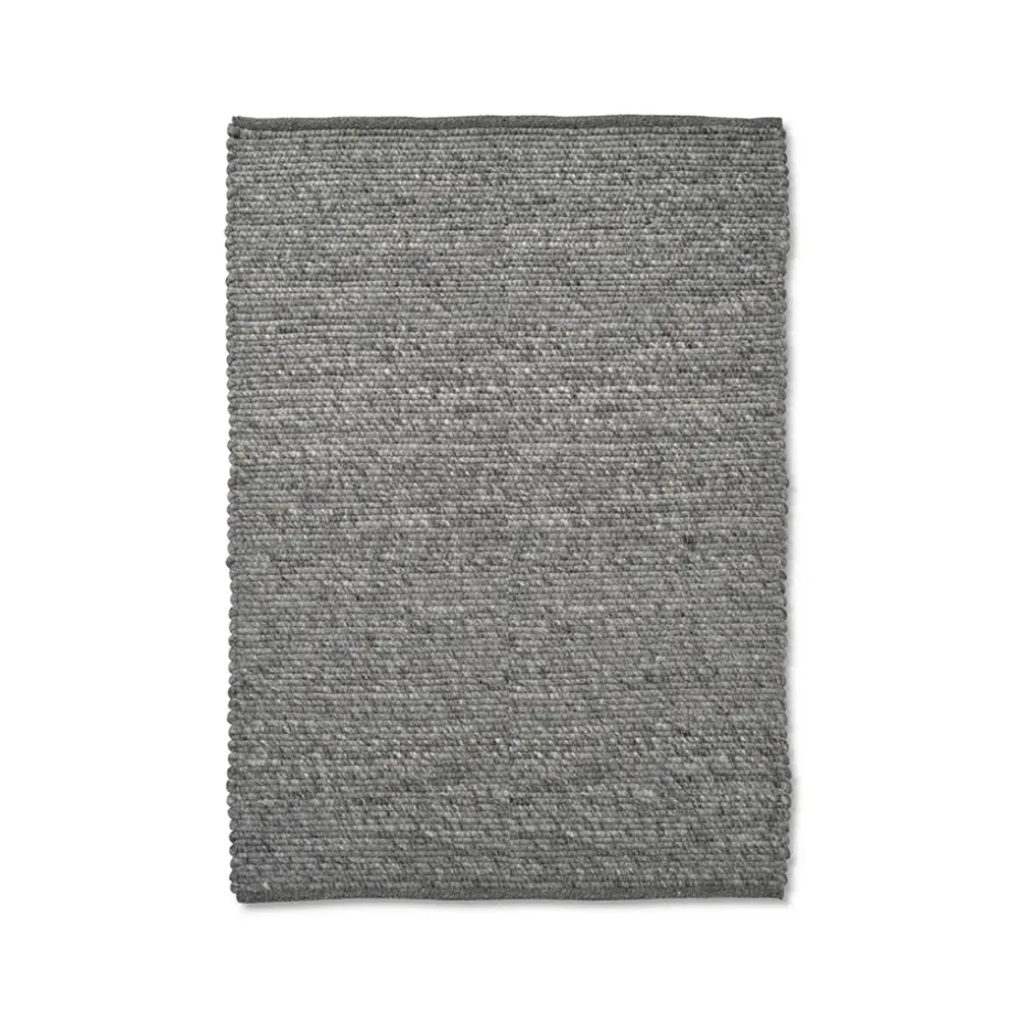 Alfombra de lana Merino, Granit, 170x230 cm