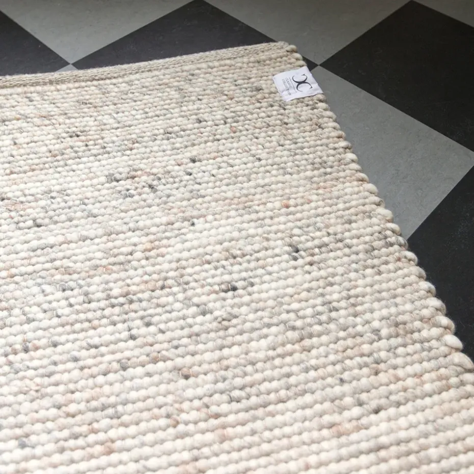 Alfombra de lana Merino, Granit, 170x230 cm