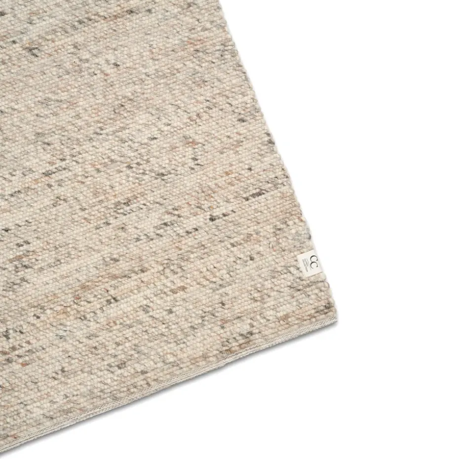 Alfombra de lana Merino 300x400 cm, beige natural