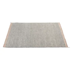 Alfombra de lana Ply 170x240 cm, negro-blanco