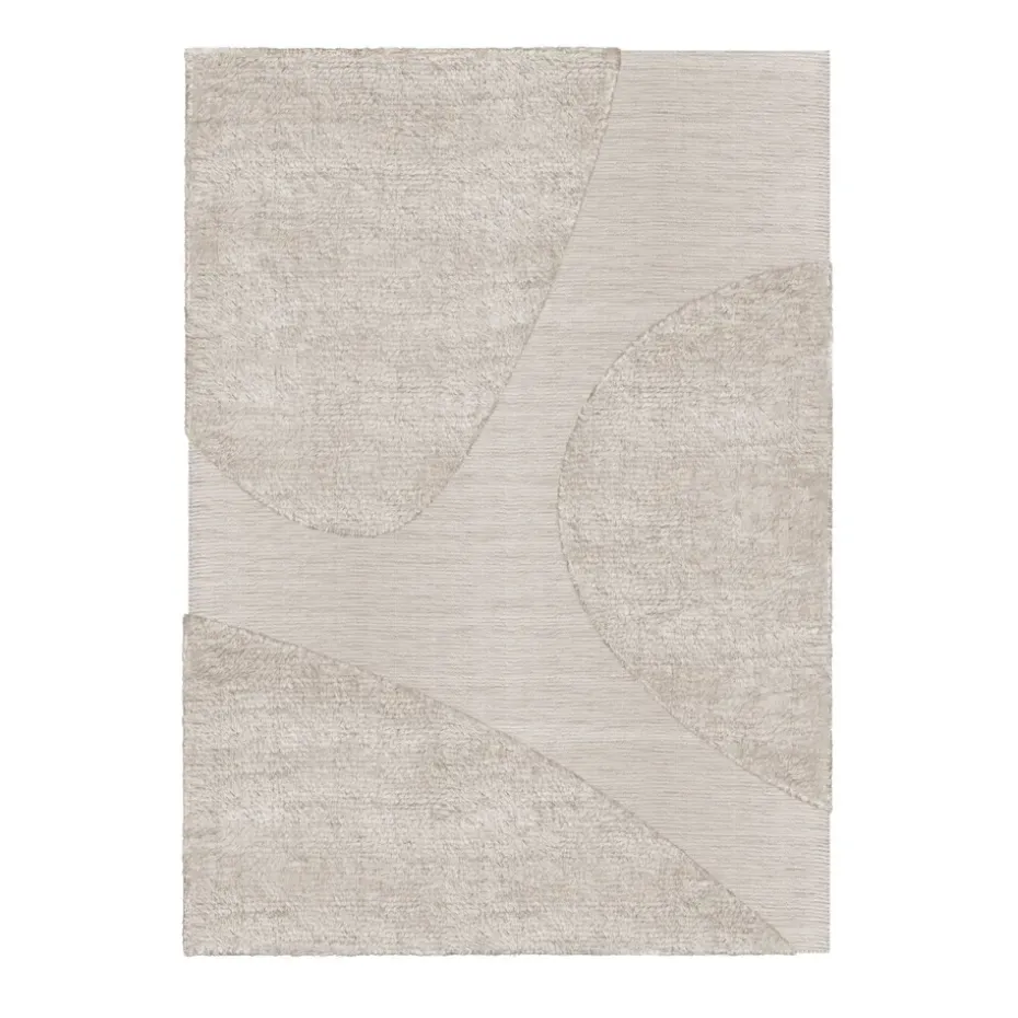 Alfombra de lana Punja plasma 160x230 cm, Sand melange