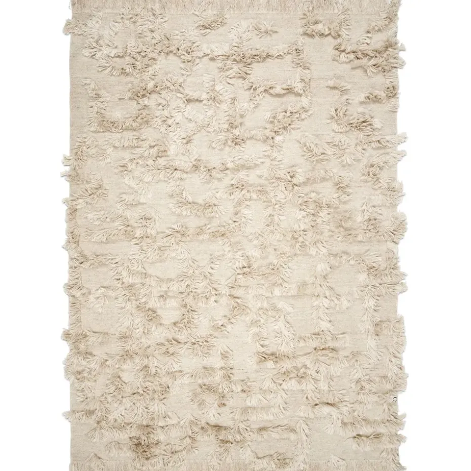 Alfombra de lana Rio 250x350 cm, Beige