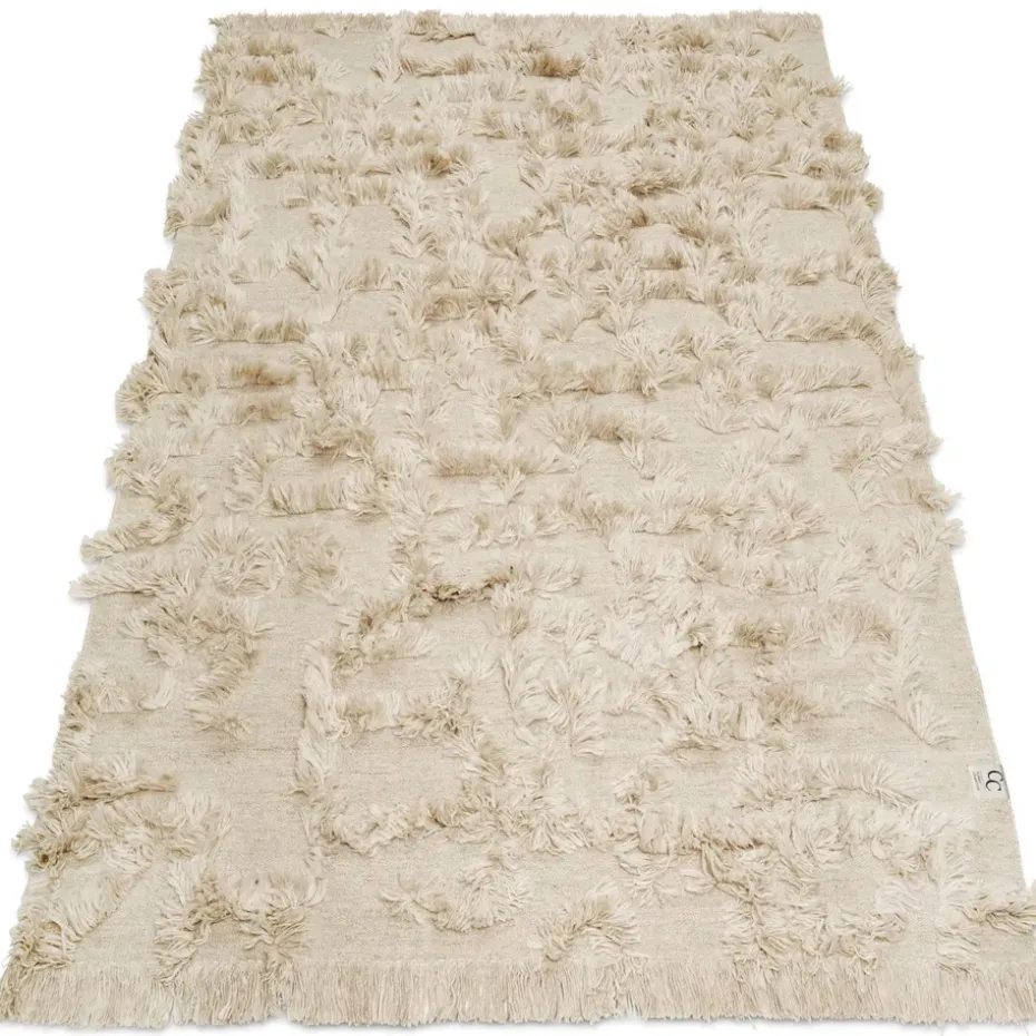 Alfombra de lana Rio 250x350 cm, Beige