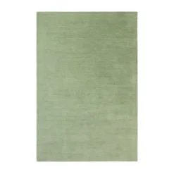 Alfombra de lana Sana, Sage, 250x350 cm