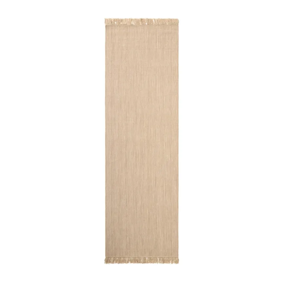 Alfombra de pasillo Nanda, Light beige, 80x250 cm