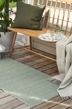 Alfombra de plástico Mellow verde, 70x200cm