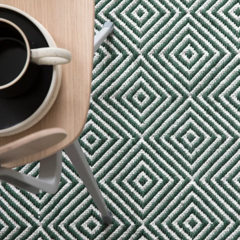 Alfombra Diamond 200x300 cm, Green
