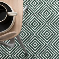 Alfombra Diamond 140x200 cm, Green