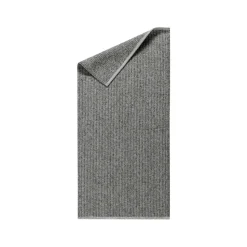Alfombra Fallow gris oscuro, 70x150cm