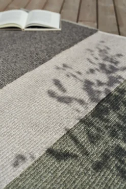 Alfombra Fallow gris oscuro, 70x150cm