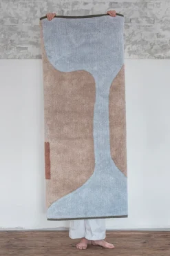 Alfombra Figura, Light blue, 70x150 cm