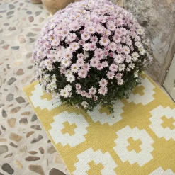 Alfombra Flower sun, 70 x 100 cm