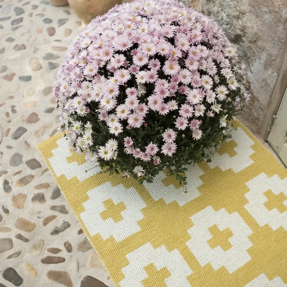 Alfombra Flower sun, 70 x 200 cm