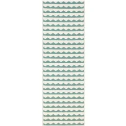 Alfombra Gittan, aqua, 70 x 300 cm