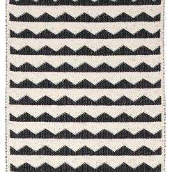 Alfombra Gittan, negro, 70 x 300 cm