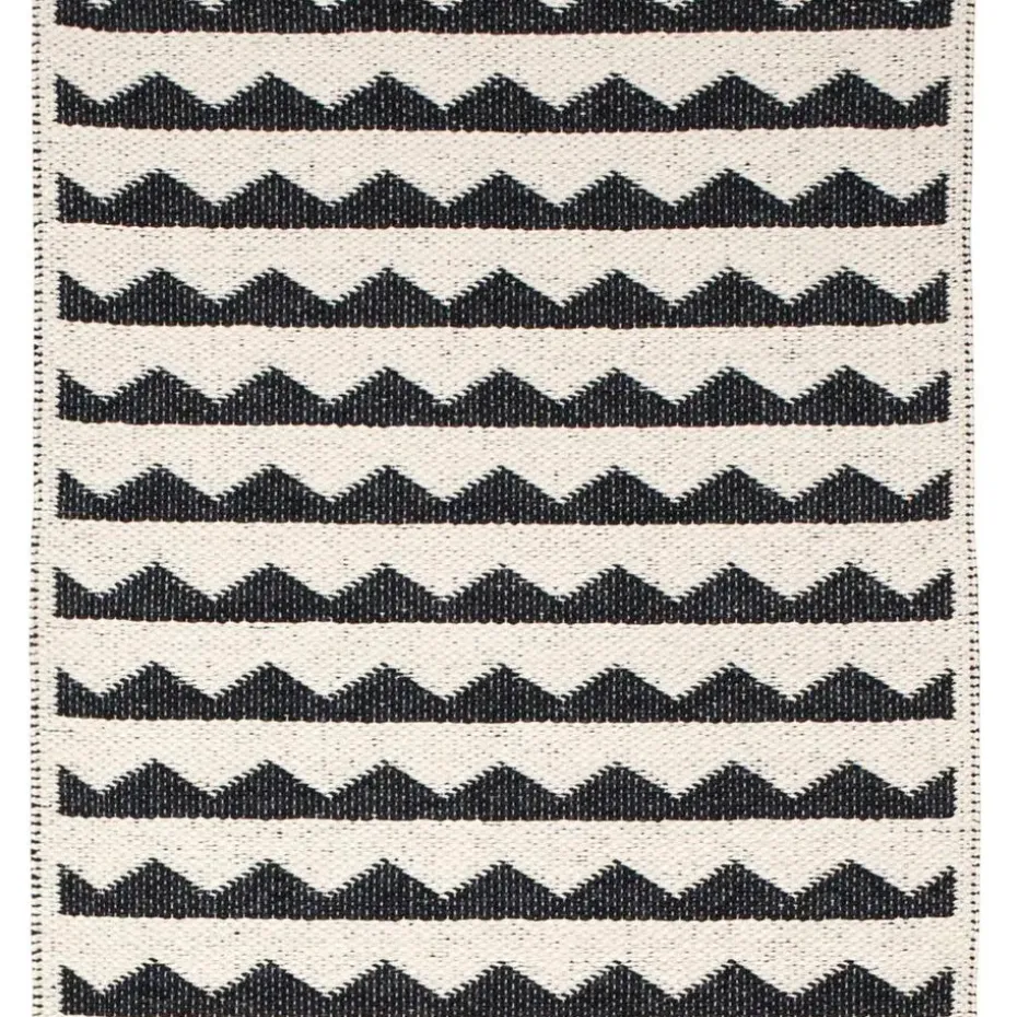 Alfombra Gittan, negro, 70 x 300 cm