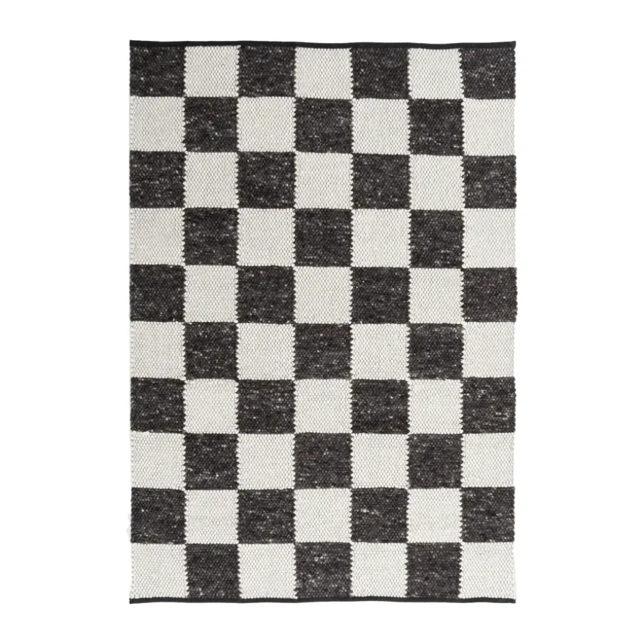 Alfombra Gotland Design Edición Especial, Antracita-blanco nº 2428, 140x200 cm