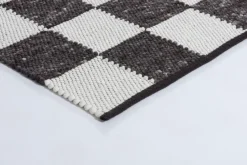 Alfombra Gotland Design Edición Especial, Antracita-blanco nº 2428, 140x200 cm