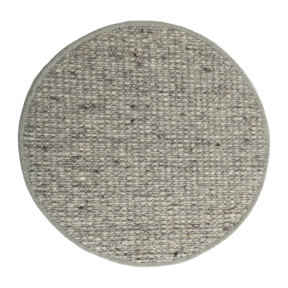 Alfombra Greenland Swift redonda , Plateado n.º 28, Ø200 cm