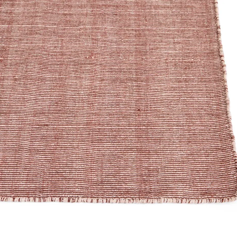Alfombra Haze, Rojo hierro, 140x200 cm