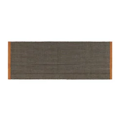 Alfombra Line, Negro 70x250 cm