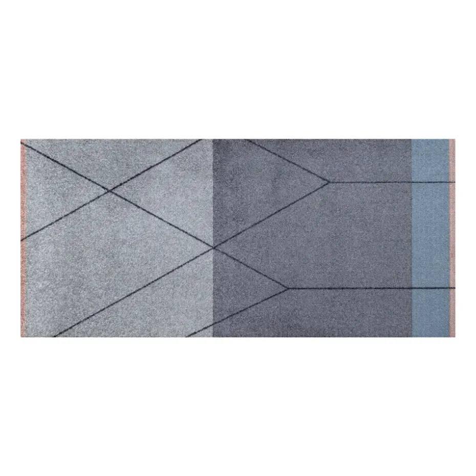 Alfombra Linea allround, Dark grey