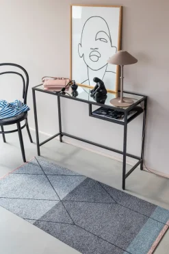 Alfombra Linea allround, Dark grey