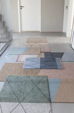 Alfombra Linea allround, Dark grey