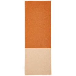 Alfombra Moor cream (blanco crema-terracota), 70x200 cm
