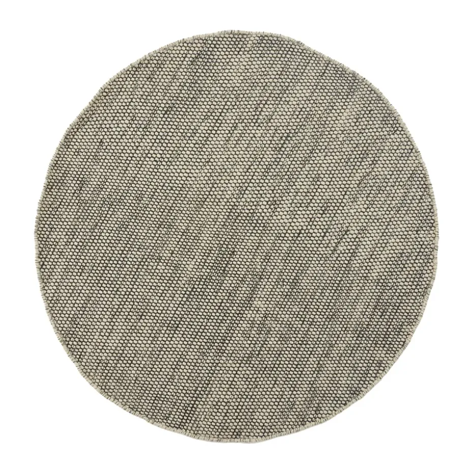 Alfombra redonda Asko, Acero, Ø240 cm