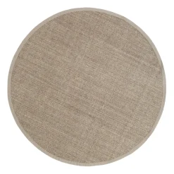 Alfombra redonda Jenny Sisal, Natural grey Ø150 cm