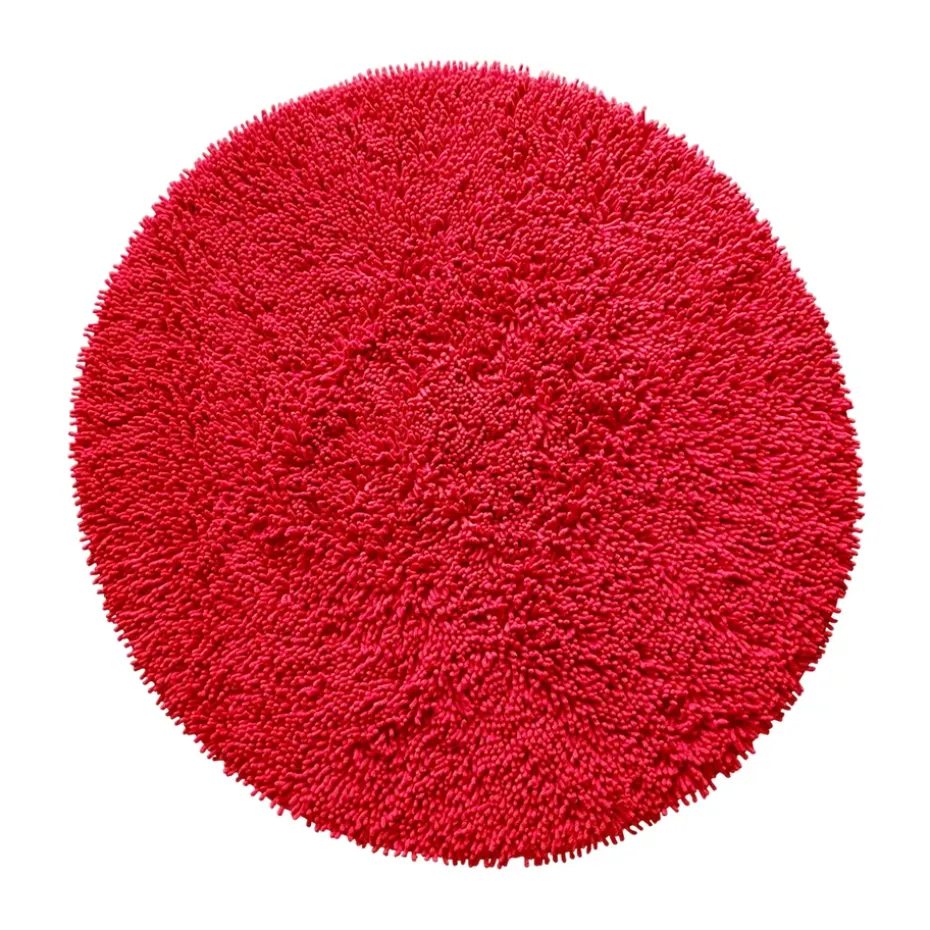 Alfombra redonda Rasta Ø120 cm, Rojo