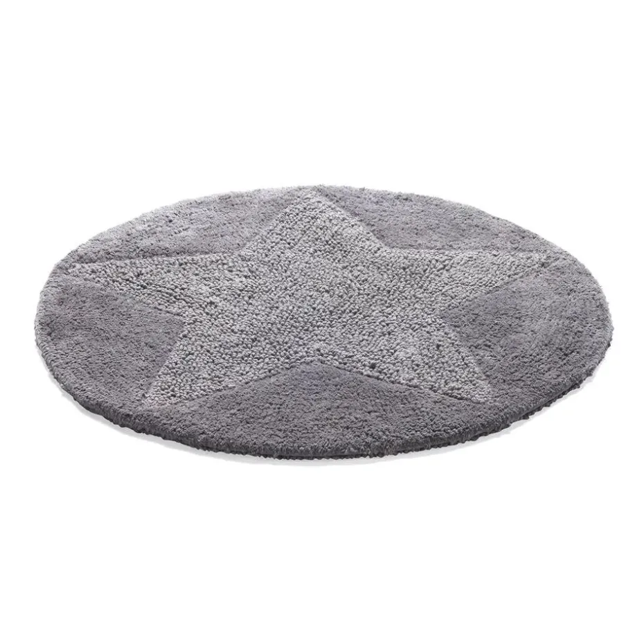 Alfombra redonda Star, gris grafito