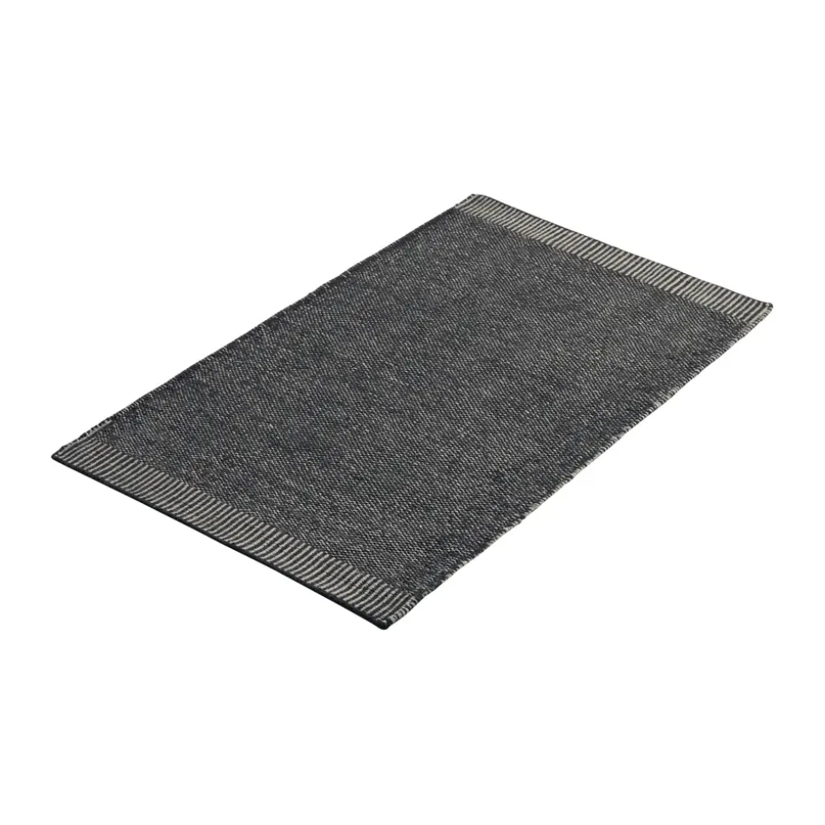Alfombra Rombo gris, 90x140 cm
