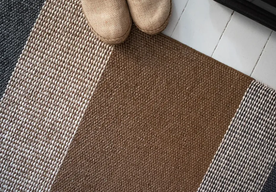 Alfombra Seasons cacao (marrón-negro), 70x150 cm