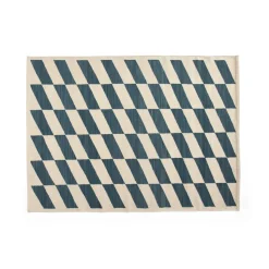 Alfombra Shift Kelim 140x200 cm, Blue