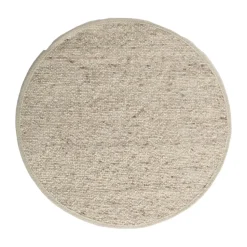 Alfombra Sierrafil redonda , Crudo nº 32, Ø170 cm