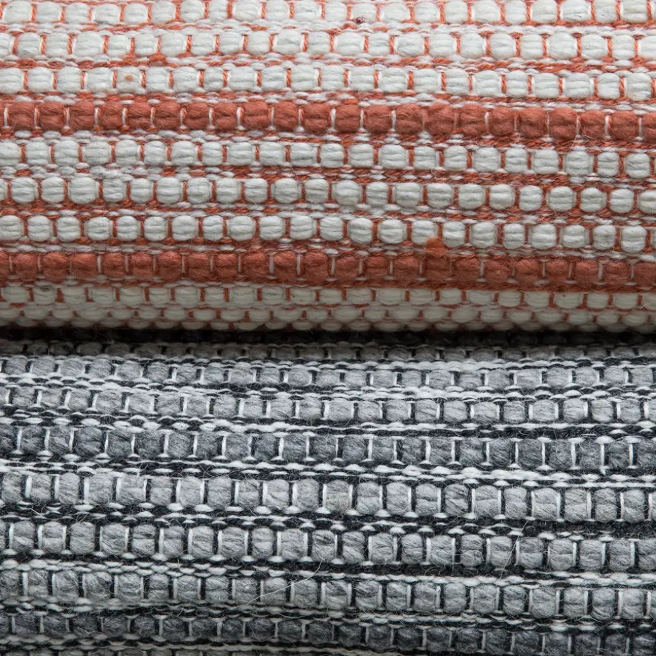 Alfombra Stripe 140x200 cm, Burnt orange
