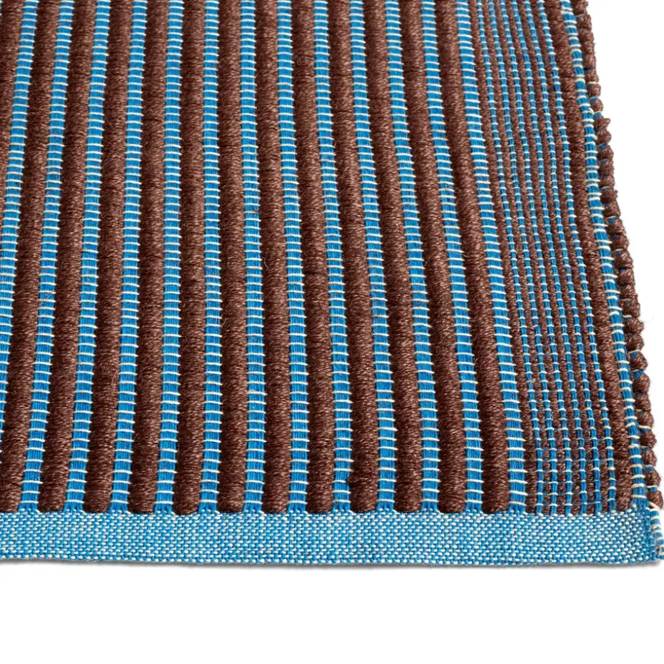 Alfombra Tapis 140 x 200 cm, Chestnut-blue