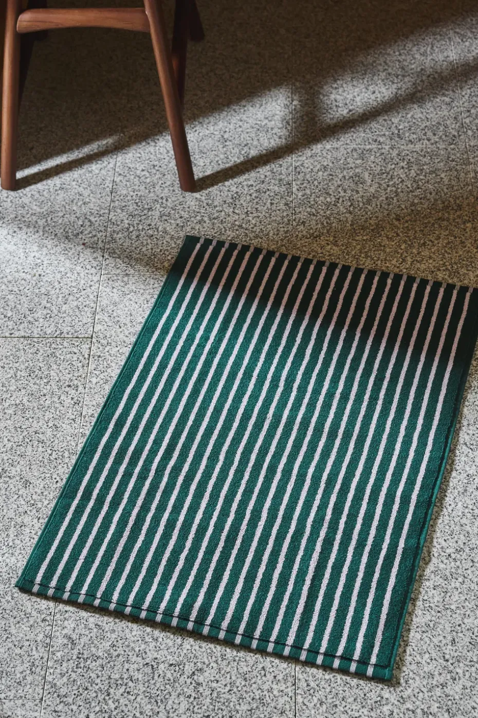 Alfombrilla de baño Drift 50x70cm, Verde-lila