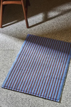 Alfombrilla de baño Drift 50x70cm, Azul-rojo