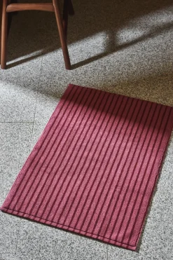 Alfombrilla de baño Drift 50x70cm, Rosa-rojo