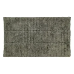 Alfombrilla de baño Tiles 50x80 cm, Olive green