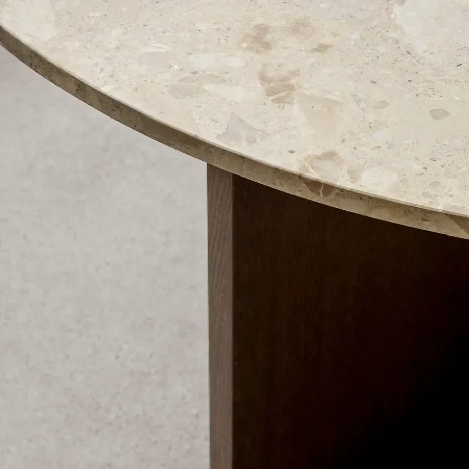 Androgyne Mesa, Sand stone, base de roble teñido