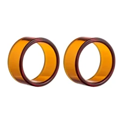 Anillas para servilletas Loop, 2-pack, Ámbar