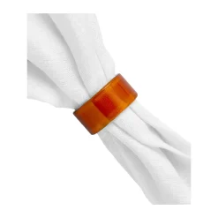 Anillas para servilletas Loop, 2-pack, Ámbar