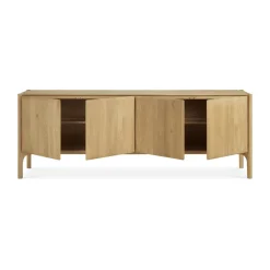Aparador PI, Roble, 4 puertas