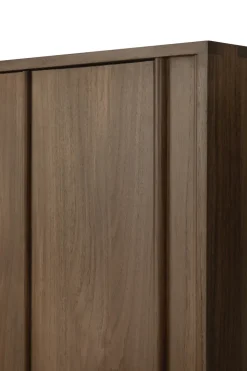 Aparador Pillar, Wild brown teak, 119 cm