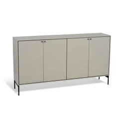 Aparador Volt 80x148 cm, Beige-negro