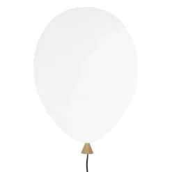 Aplique Balloon, blanco-fresno